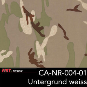 MST-Design, Wassertransferdruck, Army Style, Folie CA-NR-004-01, Untergrund weiß