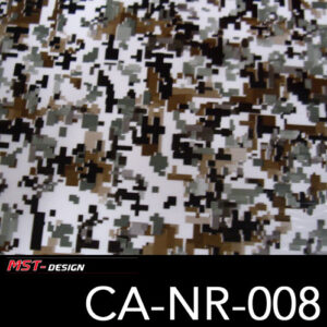 MST-Design, Wassertransferdruck, Army Style, Folie CA-NR-008, Untergrund weiß