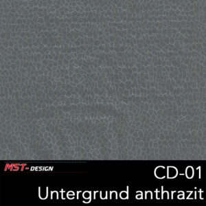 MST-Design, Wassertransferdruck, Folie CD-01, Untergrund anthrazit