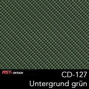 MST-Design, Wassertransferdruck, Folie CD-127, Untergrund grün