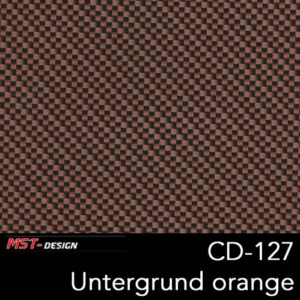 MST-Design, Wassertransferdruck, Folie CD-127, Untergrund orange