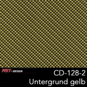 MST-Design, Wassertransferdruck, Folie CD-128-2, Untergrund gelb