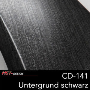 MST-Design, Wassertransferdruck, Folie CD-141, Untergrund schwarz