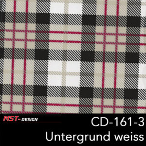 MST-Design, Wassertransferdruck, Folie CD-161-3, Untergrund weiß