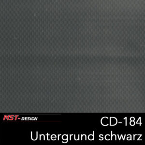 MST-Design, Wassertransferdruck, Folie CD-184, Untergrund schwarz