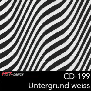 MST-Design, Wassertransferdruck, Folie CD-199, Untergrund weiß