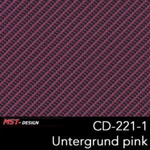 MST-Design, Wassertransferdruck, Folie CD-221-1, Untergrund pink