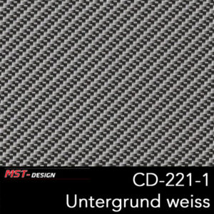 MST-Design, Wassertransferdruck, Folie CD-221-1, Untergrund weiß