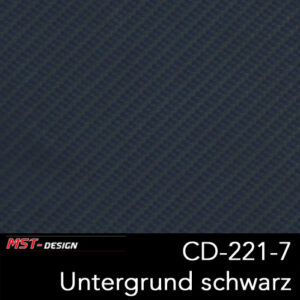 MST-Design, Wassertransferdruck, Folie CD-221-7, Untergrund schwarz