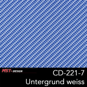 MST-Design, Wassertransferdruck, Folie CD-221-7, Untergrund weiß