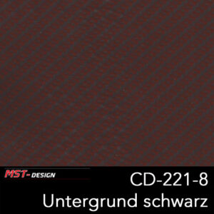 MST-Design, Wassertransferdruck, Folie CD-221-8, Untergrund schwarz