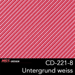 MST-Design, Wassertransferdruck, Folie CD-221-8, Untergrund weiß