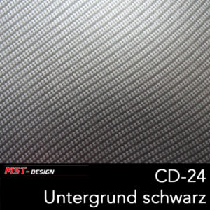 MST-Design, Wassertransferdruck, Folie CD-24, Untergrund schwarz