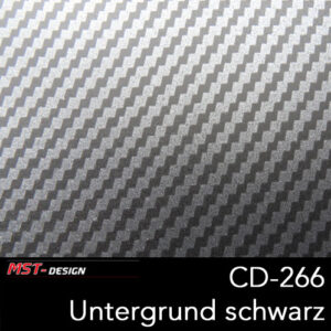 MST-Design, Wassertransferdruck, Folie CD-266, Untergrund schwarz
