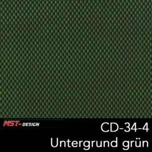MST-Design, Wassertransferdruck, Folie CD-34-4, Untergrund grün