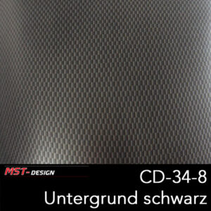 MST-Design, Wassertransferdruck, Folie CD-34-8, Untergrund schwarz