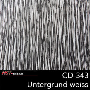 MST-Design, Wassertransferdruck, Folie CD-343, Untergrund weiß