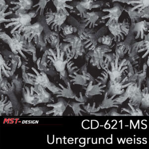MST-Design, Wassertransferdruck, Folie CD-621-MS, Untergrund weiß