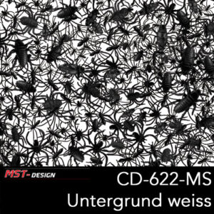 MST-Design, Wassertransferdruck, Folie CD-622-MS, Untergrund weiß