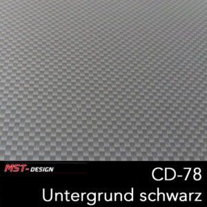 MST-Design, Wassertransferdruck, Folie CD-78, Untergrund schwarz