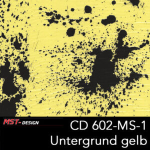MST-Design, Wassertransferdruck, Folie CD-602-MS-1, Untergrund gelb