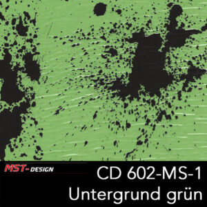 MST-Design, Wassertransferdruck, Folie CD-602-MS-1, Untergrund grün