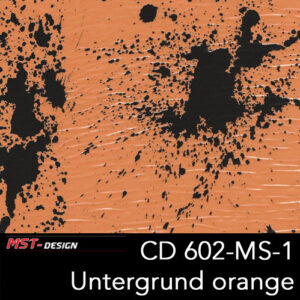 MST-Design, Wassertransferdruck, Folie CD-602-MS-1, Untergrund orange