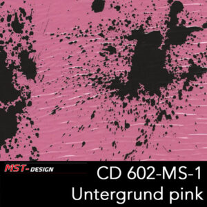 MST-Design, Wassertransferdruck, Folie CD-602-MS-1, Untergrund pink
