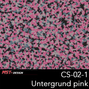 MST-Design, Wassertransferdruck, Folie CS-02-1, Untergrund pink