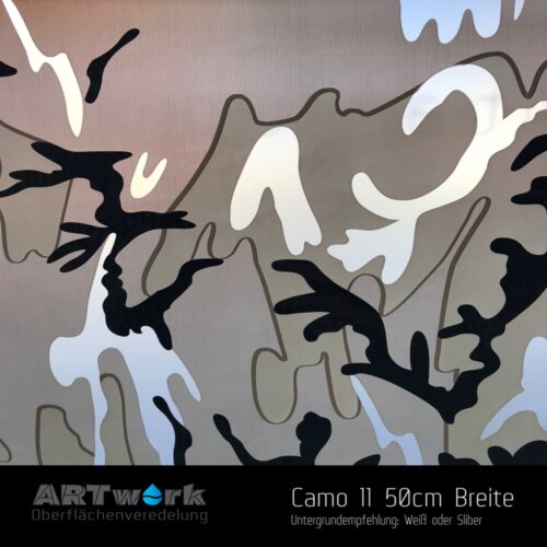 ARTwork, Wassertransferdruck, Folie Camouflage 11, 50cm Breite
