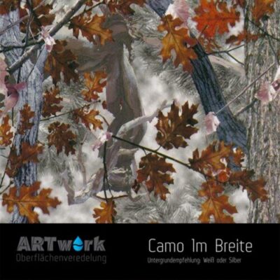 ARTwork, Wassertransferdruck, Folie Camouflage, 1m Breite