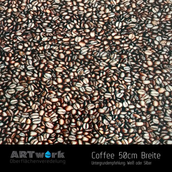 ARTwork, Wassertransferdruck, Folie Coffee, 50cm Breite