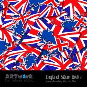 ARTwork, Wassertransferdruck, Folie England, 50cm Breite
