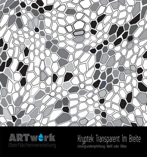 ARTwork, Wassertransferdruck, Kategorie Camouflage, Folie Kryptek Transparent, 1cm Breite