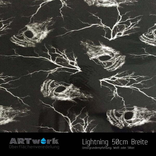 ARTwork, Wassertransferdruck, Folie Lightning, 50cm Breite