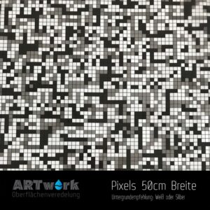 ARTwork, Wassertransferdruck, Folie Pixels, 50cm Breite