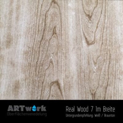 ARTwork, Wassertransferdruck, Folie Real Wood, 1m Breite