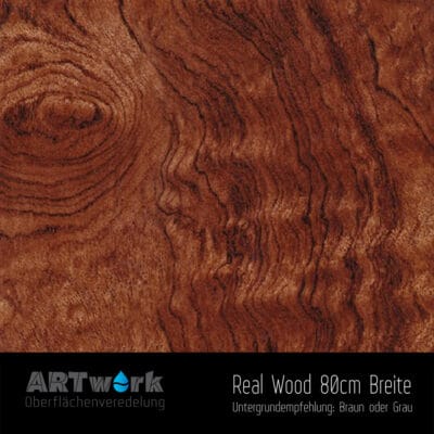 ARTwork, Wassertransferdruck, Folie Real Wood 8, 80cm Breite