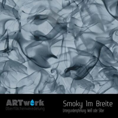 ARTwork, Wassertransferdruck, Folie Smoky, 1m Breite