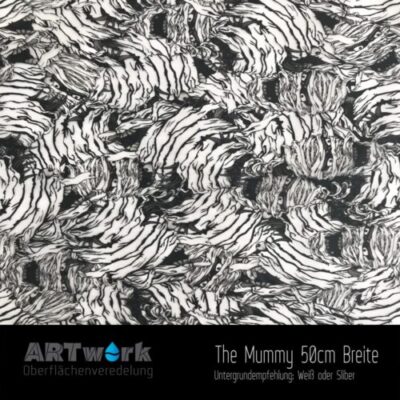 ARTwork, Wassertransferdruck, Folie The Mummy, 50cm Breite