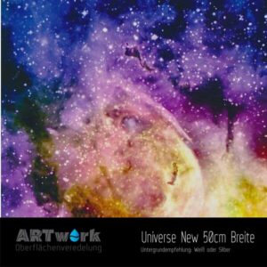 ARTwork, Wassertransferdruck, Folie Universe New, 50cm Breite