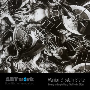 ARTwork, Wassertransferdruck, Folie Warrior 2, 50cm Breite