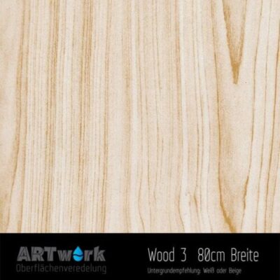 ARTwork, Wassertransferdruck, Folie Wood, 80cm Breite