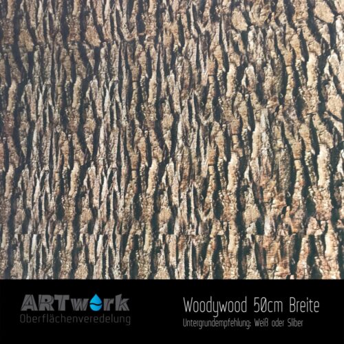 ARTwork, Wassertransferdruck, Folie Woodywood, 50cm Breite