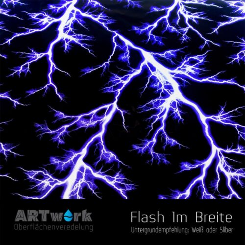 ARTwork, Wassertransferdruck, Folie Flash, 1m Breite